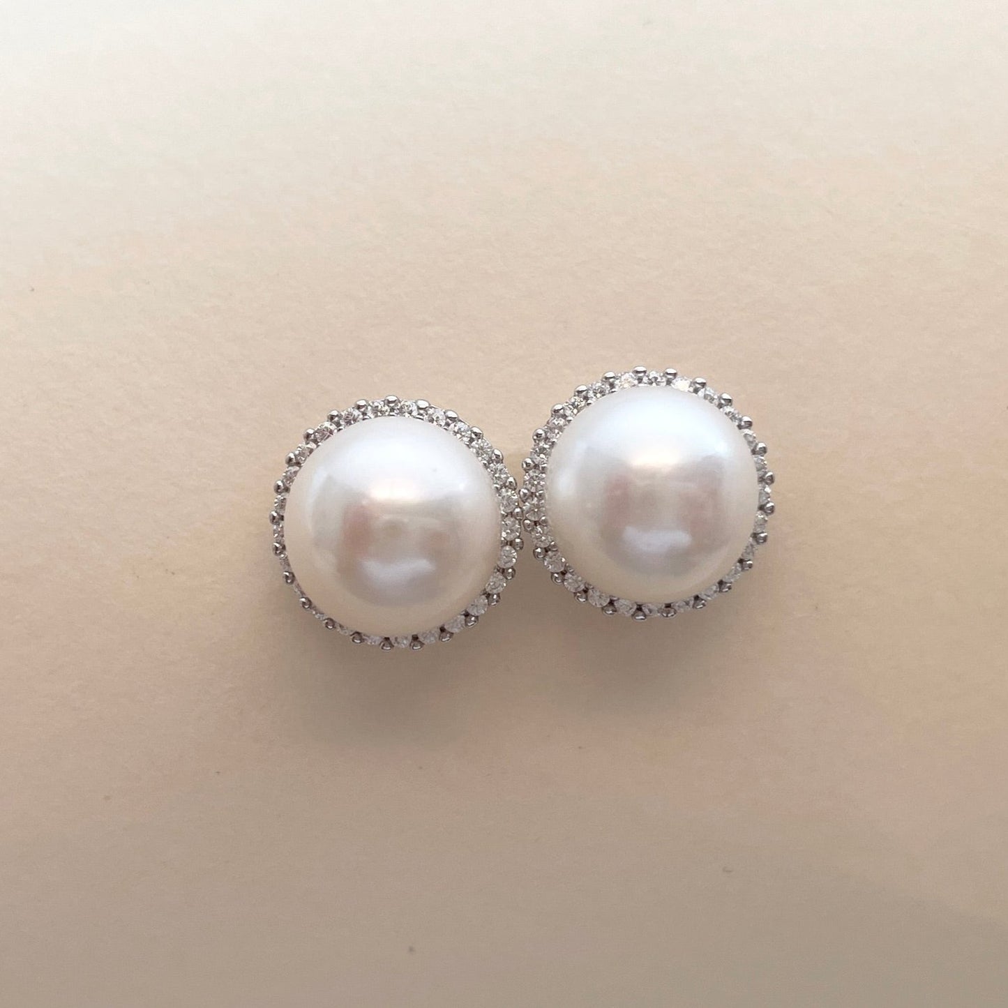 Pearl earrings