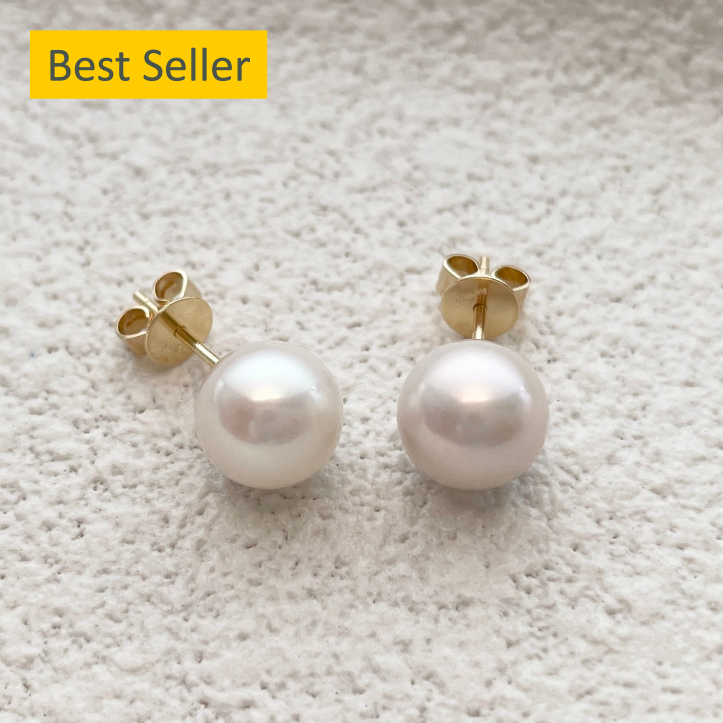 Pearl Stud Earrings