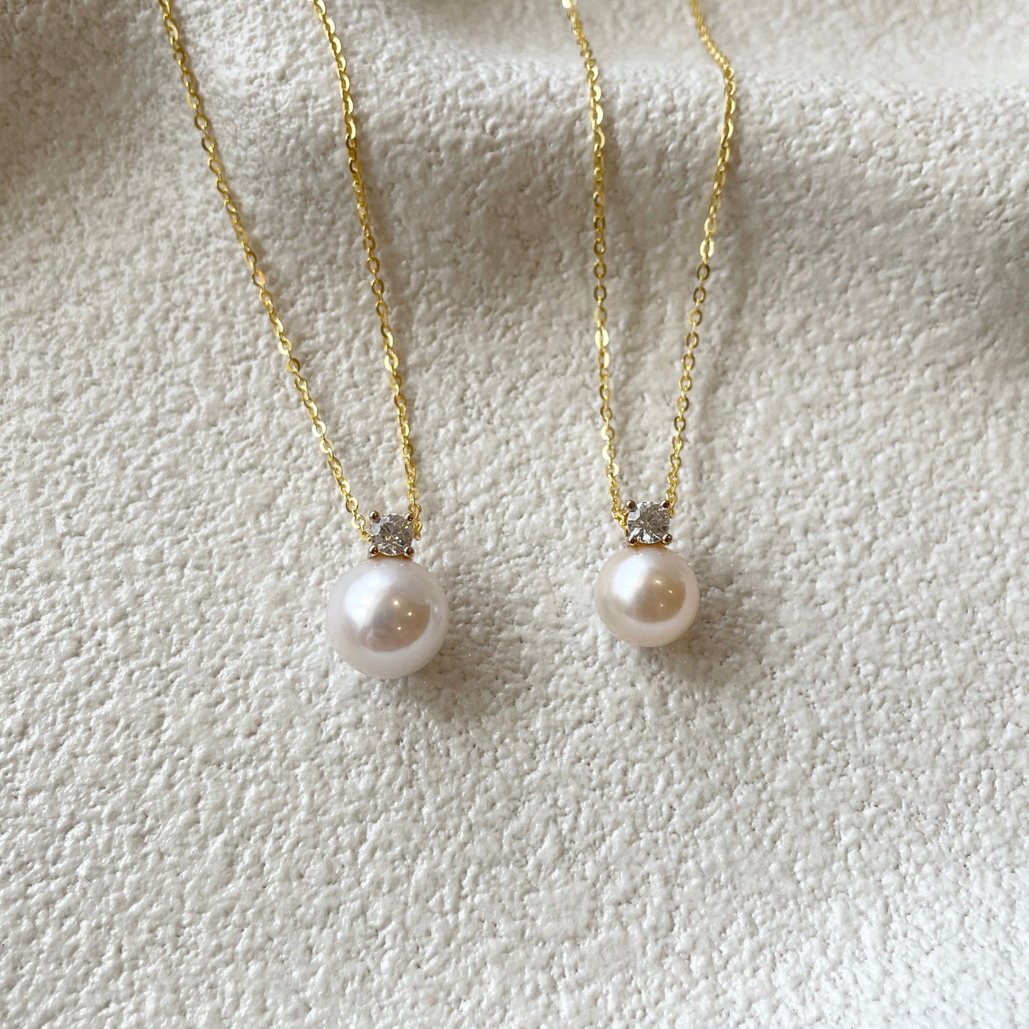 pearl necklace size comparison