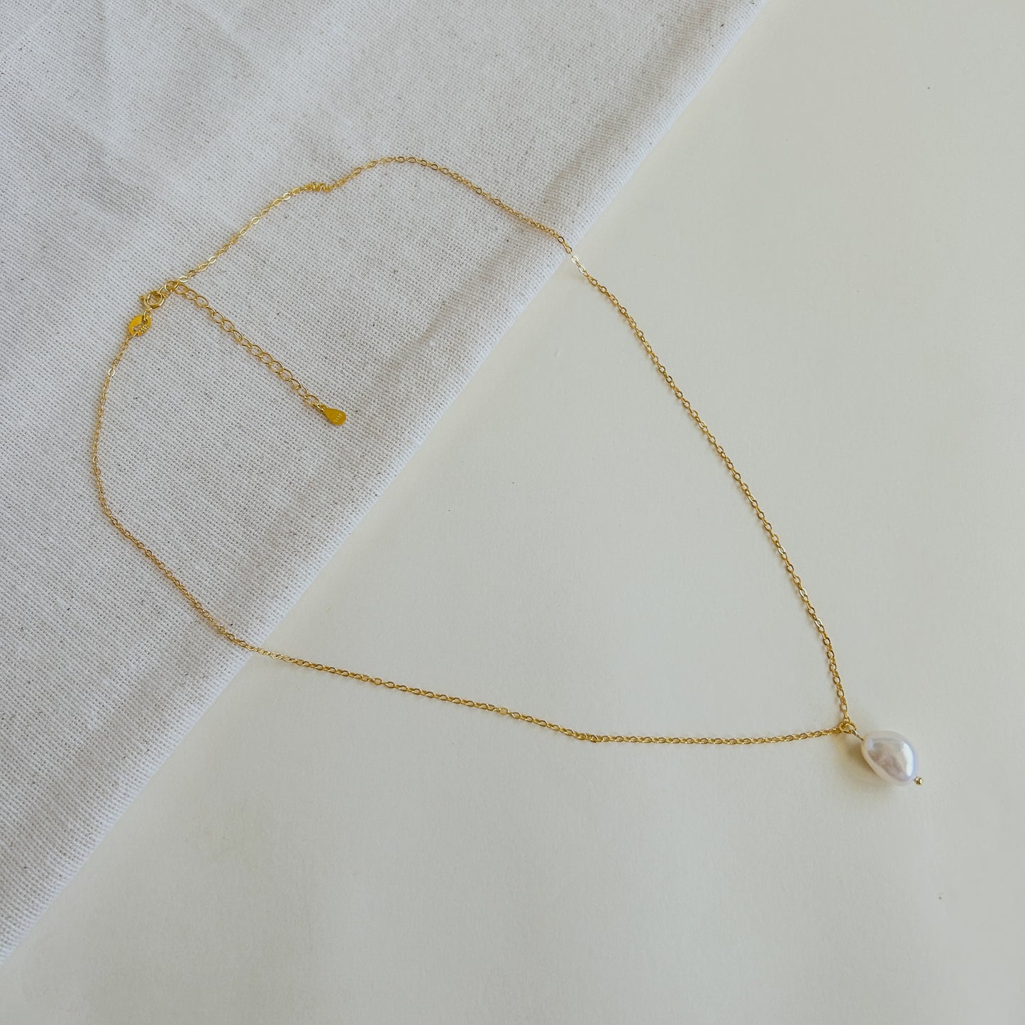 Small Baroque Pearl Necklace