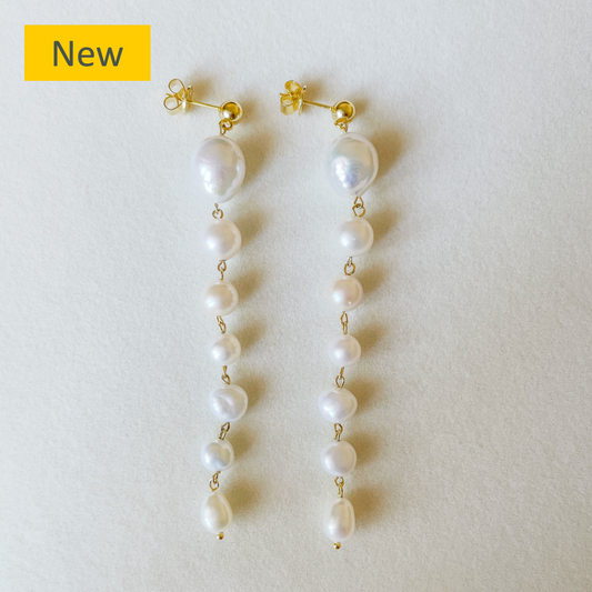 Pearl Drop Earrings - Guiding Light