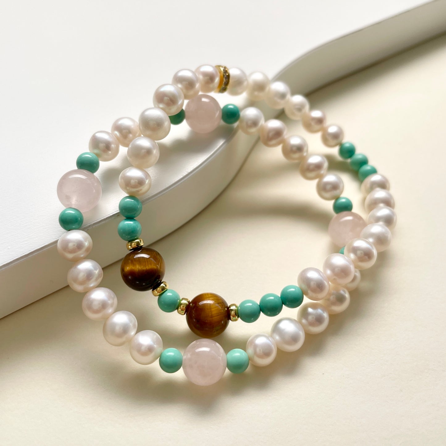 pearl bracelet kind and daring elevated