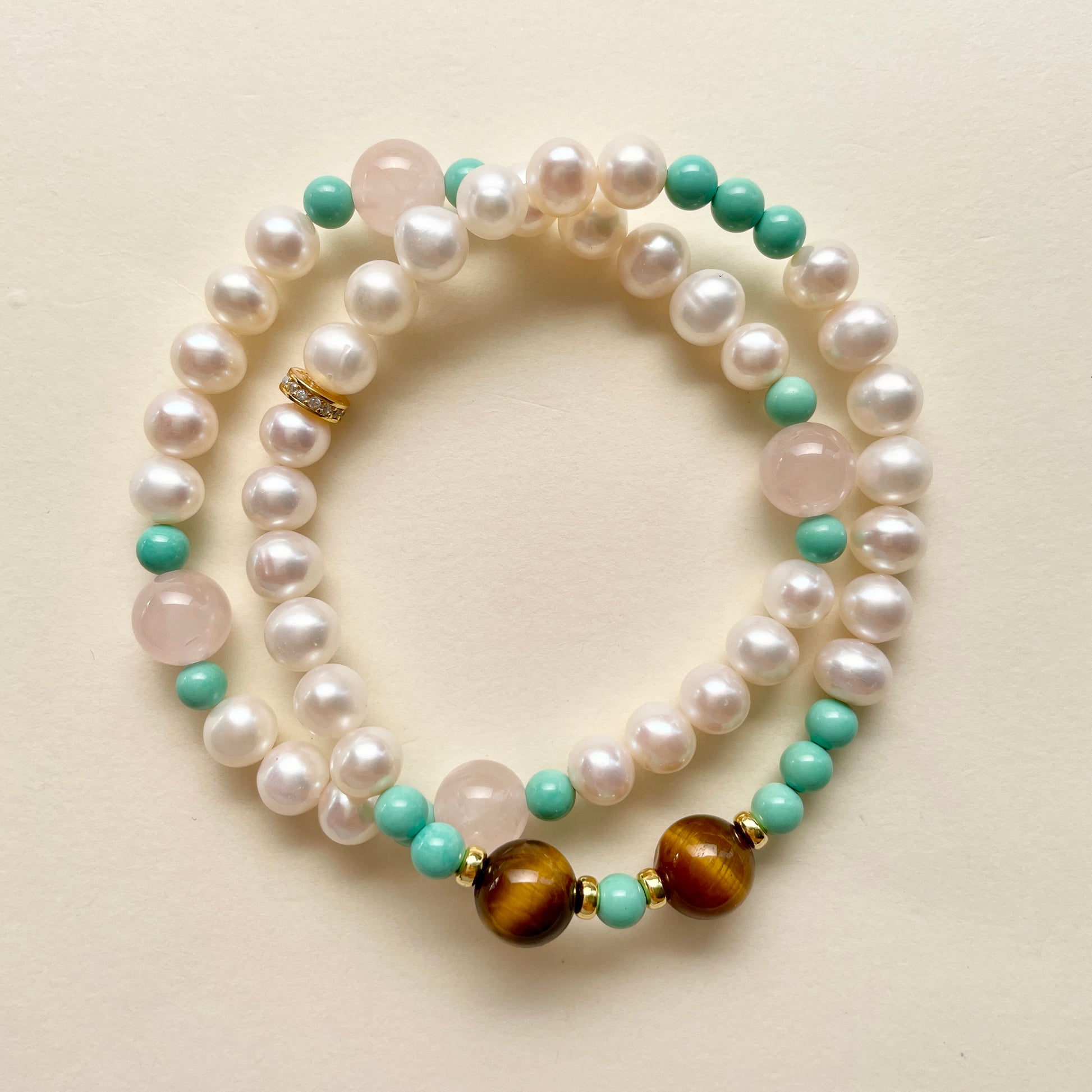 pearl bracelet kind and daring top